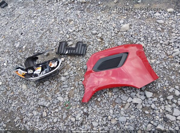 3KPC24A68NE166704 2022 HYUNDAI ACCENT Red Widok zestawu wskaźników