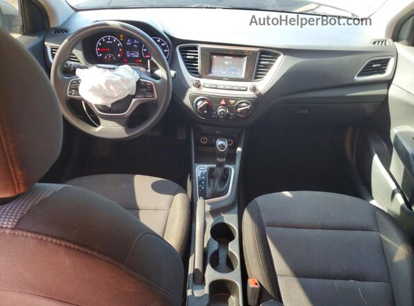 3KPC24A68NE175774 2022 HYUNDAI ACCENT Silver Առջևի վահանակի տեսք