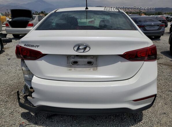 3KPC24A68NE186452 2022 HYUNDAI ACCENT Белый Вид сзади