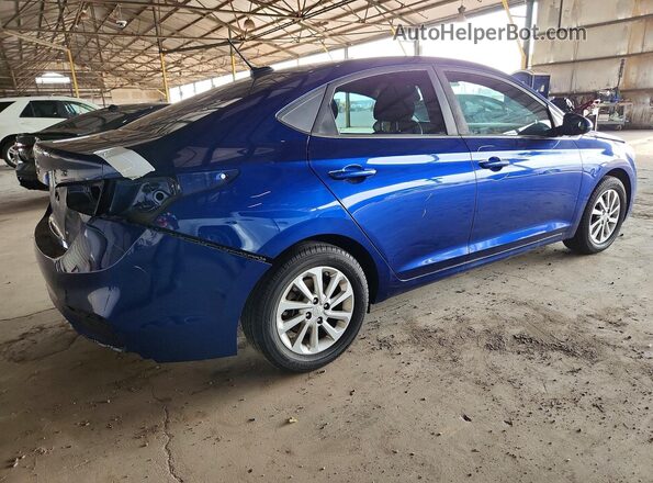3KPC24A69LE090939 2020 HYUNDAI ACCENT Blue Trasero derecho