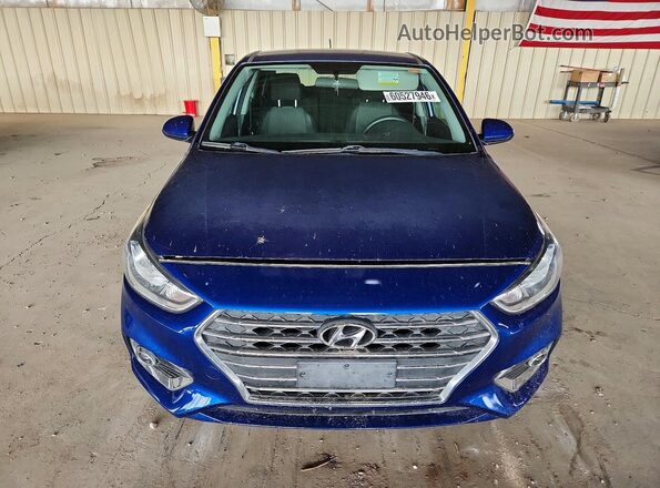 3KPC24A69LE090939 2020 HYUNDAI ACCENT Blue Vista frontal