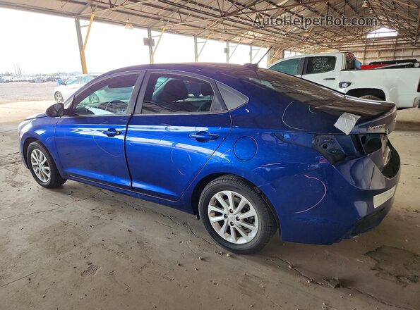 3KPC24A69LE090939 2020 HYUNDAI ACCENT Blue Trasero izquierdo