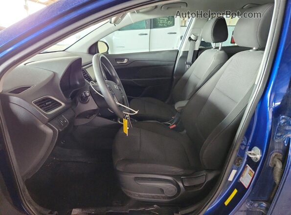 3KPC24A69LE090939 2020 HYUNDAI ACCENT Blue Vista interior delantera