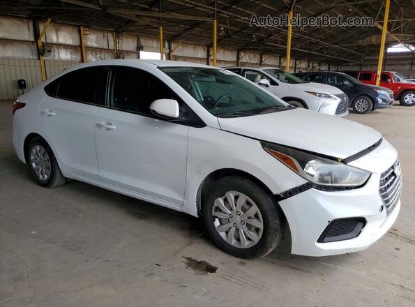 3KPC24A69LE092187 2020 HYUNDAI ACCENT White წინა მარჯვენა