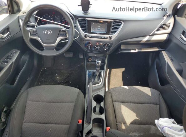 3KPC24A69LE118514 2020 HYUNDAI ACCENT Blue Vista del salpicadero
