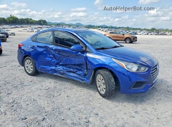 3KPC24A69LE118514 2020 HYUNDAI ACCENT Blue Delantero derecho