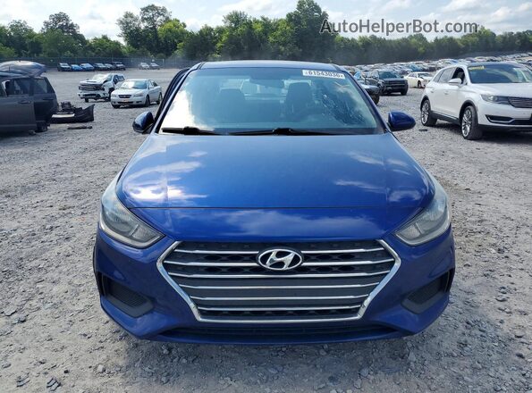 3KPC24A69LE118514 2020 HYUNDAI ACCENT Blue Vista frontal
