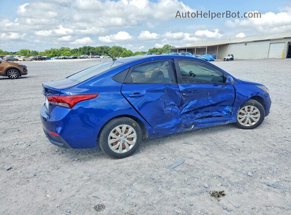 3KPC24A69LE118514 2020 HYUNDAI ACCENT Blue Trasero derecho