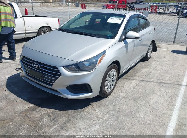 3KPC24A69LE126337 2020 HYUNDAI ACCENT Silver Առջևի ձախ երեք քառորդ տեսարան