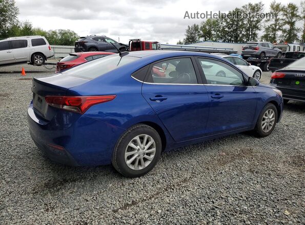 3KPC24A69ME128669 2021 HYUNDAI ACCENT Blue Tył prawy