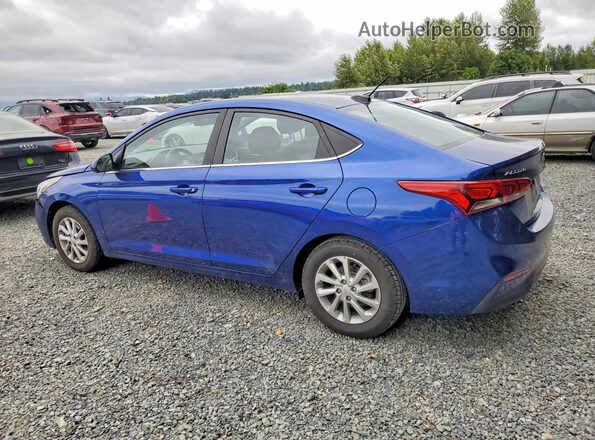 3KPC24A69ME128669 2021 HYUNDAI ACCENT Blue Tył lewy
