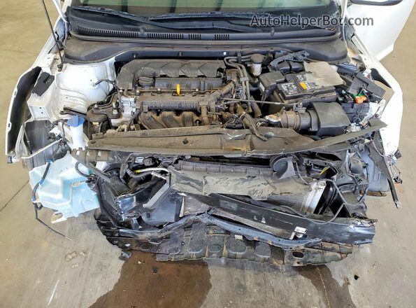 3KPC24A69ME150316 2021 HYUNDAI ACCENT White უკანა სალონის ხედი