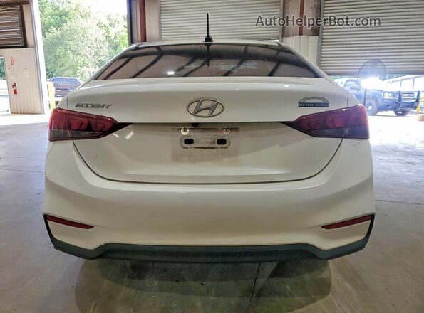 3KPC24A69ME150316 2021 HYUNDAI ACCENT White უკანა ხედი