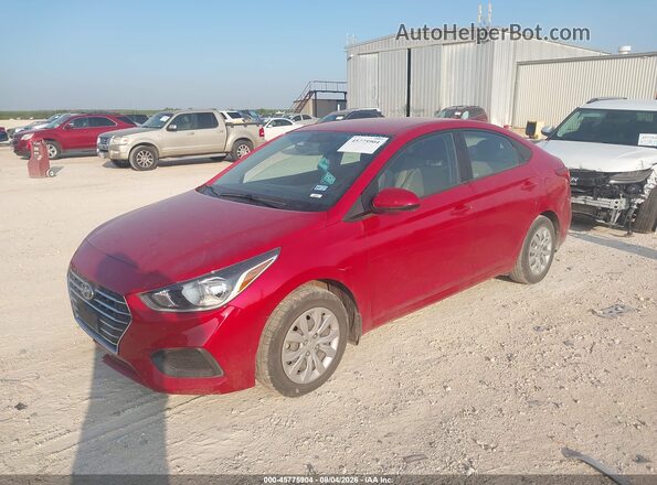 3KPC24A69NE171961 2022 HYUNDAI ACCENT Красный Передняя левая четверть