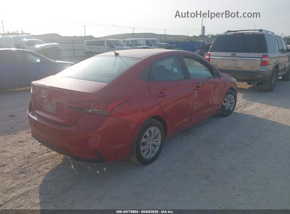 3KPC24A69NE171961 2022 HYUNDAI ACCENT Красный Задняя правая четверть
