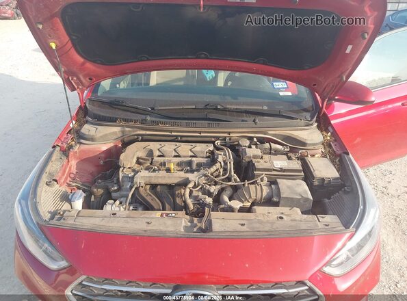 3KPC24A69NE171961 2022 HYUNDAI ACCENT Красный Вид сзади