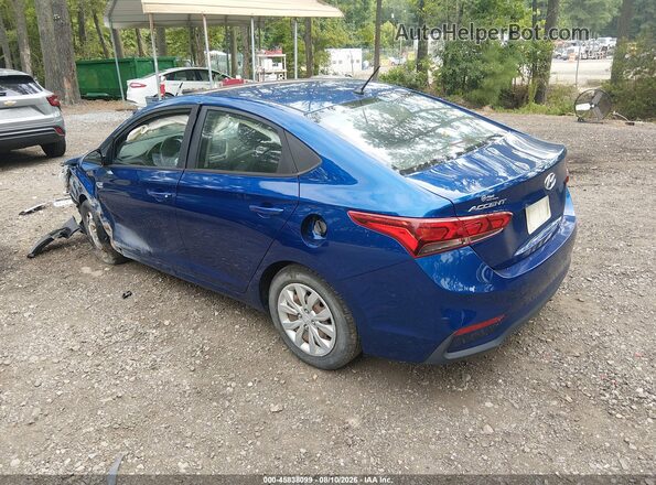 3KPC24A6XLE107909 2020 HYUNDAI ACCENT Синий Задняя левая четверть