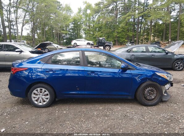 3KPC24A6XLE107909 2020 HYUNDAI ACCENT Синий Вид задней части салона