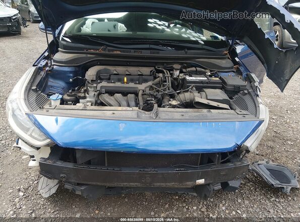 3KPC24A6XLE107909 2020 HYUNDAI ACCENT Синий Вид сзади