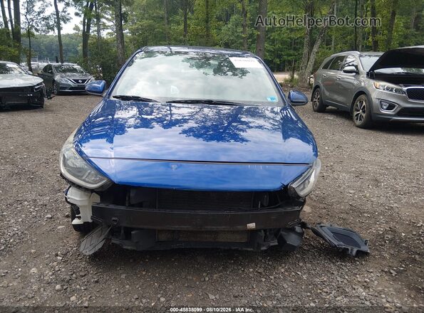 3KPC24A6XLE107909 2020 HYUNDAI ACCENT Синий Вид щитка приборов