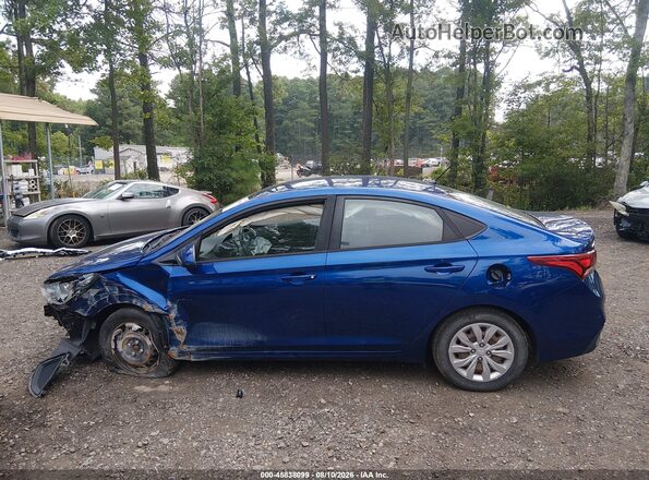 3KPC24A6XLE107909 2020 HYUNDAI ACCENT Синий Панорамный вид салона 360°
