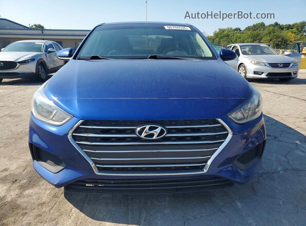 3KPC24A6XLE110387 2020 HYUNDAI ACCENT Blue Вид щитка приладів