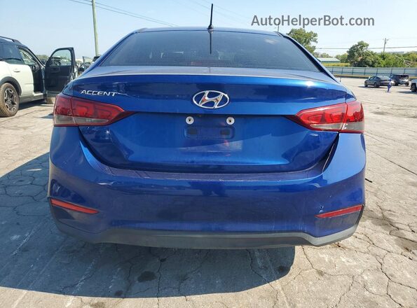 3KPC24A6XLE110387 2020 HYUNDAI ACCENT Blue Вид задніх сидінь