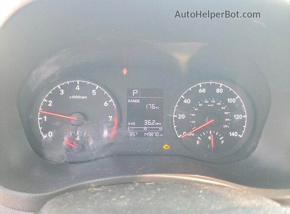 3KPC24A6XLE110387 2020 HYUNDAI ACCENT Blue 