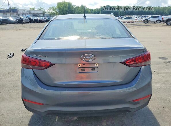 3KPC24A6XLE113161 2020 HYUNDAI ACCENT Серебряный Вид сзади