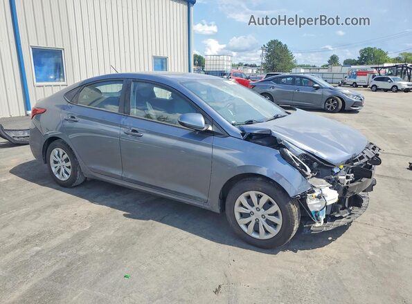 3KPC24A6XLE113161 2020 HYUNDAI ACCENT Серебряный Передняя правая четверть