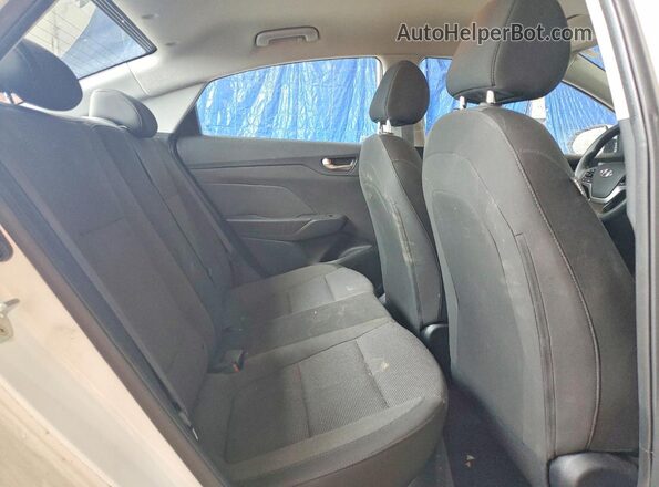 3KPC24A6XLE113581 2020 HYUNDAI ACCENT White Вид задніх сидінь