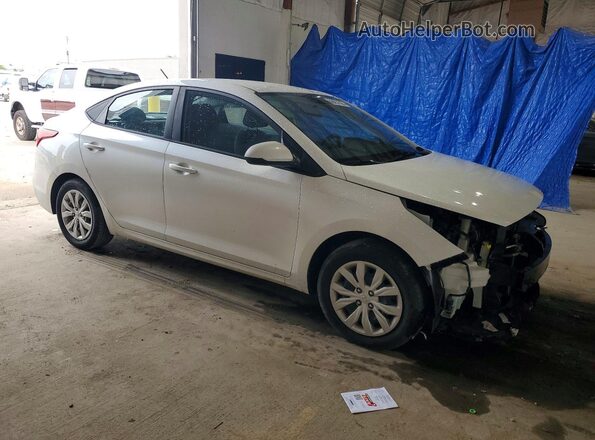 3KPC24A6XLE113581 2020 HYUNDAI ACCENT White Передня права чверть