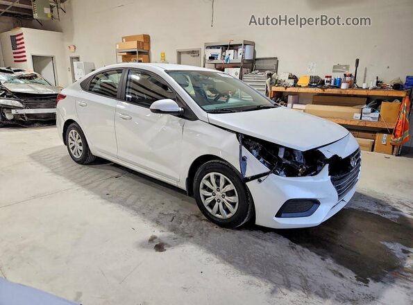 3KPC24A6XLE125908 2020 HYUNDAI ACCENT White წინა მარჯვენა