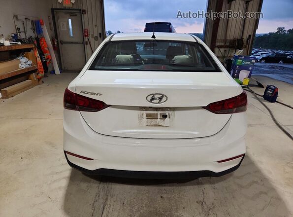 3KPC24A6XLE125908 2020 HYUNDAI ACCENT White უკანა ხედი