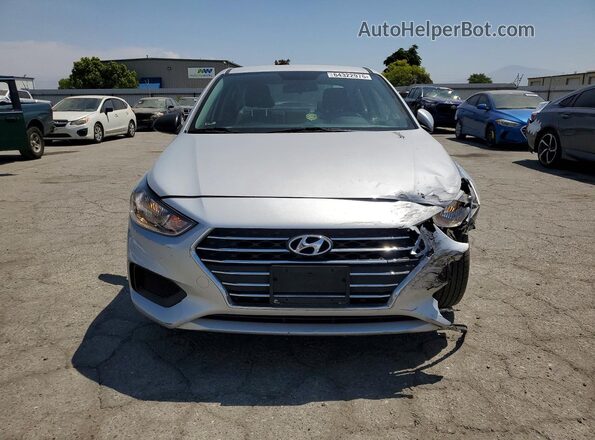 3KPC24A6XME128504 2021 HYUNDAI ACCENT Silver წინა ხედი