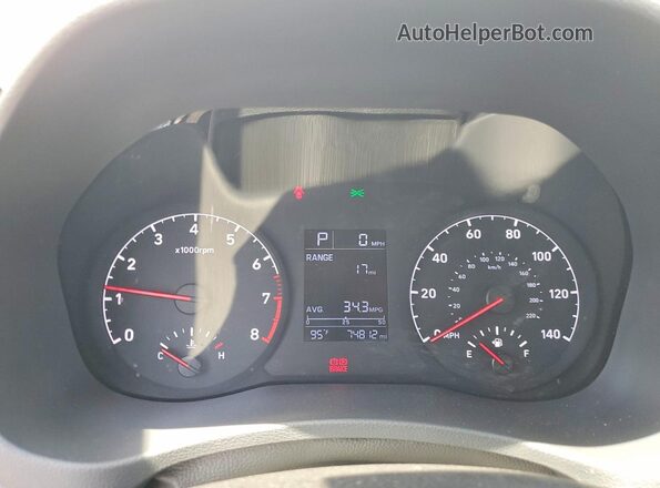 3KPC24A6XME128504 2021 HYUNDAI ACCENT Silver ხელსაწყოთა პანელის ხედი
