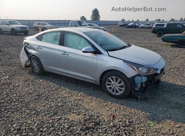 3KPC24A6XME147053 2021 HYUNDAI ACCENT Серебряный Передняя правая четверть