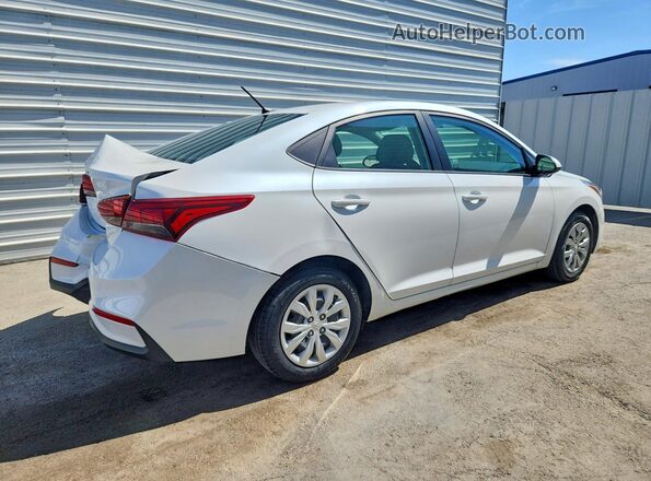 3KPC24A6XME147893 2021 HYUNDAI ACCENT Белый Задняя правая четверть