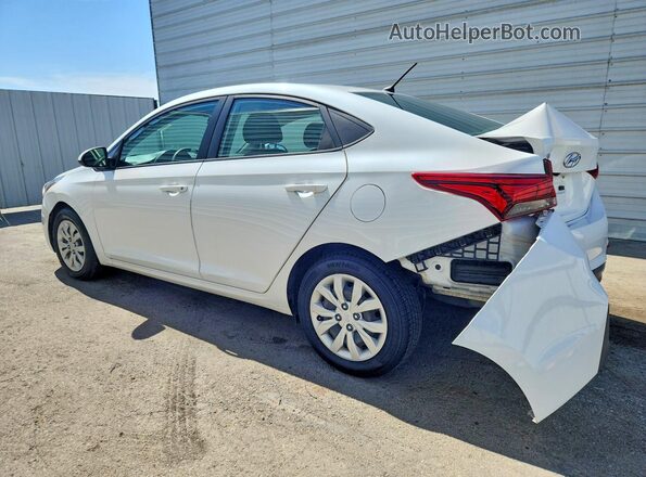 3KPC24A6XME147893 2021 HYUNDAI ACCENT Белый Задняя левая четверть