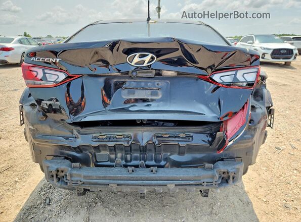 3KPC24A6XNE184900 2022 HYUNDAI ACCENT Black Vista trasera