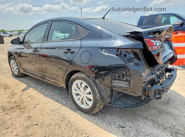 3KPC24A6XNE184900 2022 HYUNDAI ACCENT Black Trasero izquierdo