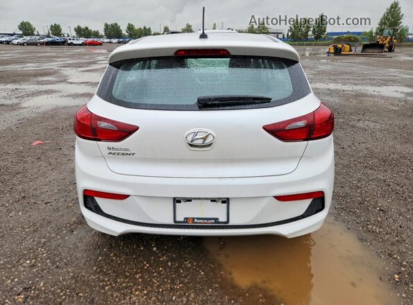 3KPC25A39KE073049 2019 HYUNDAI ACCENT White უკანა ხედი