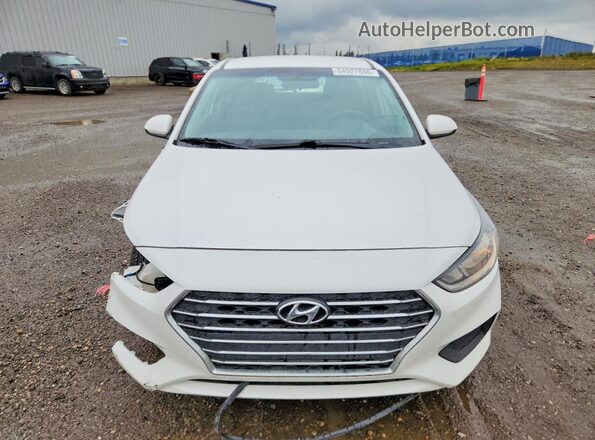 3KPC25A39KE073049 2019 HYUNDAI ACCENT White წინა ხედი