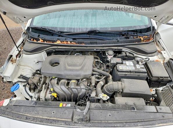 3KPC25A39KE073049 2019 HYUNDAI ACCENT White უკანა სალონის ხედი
