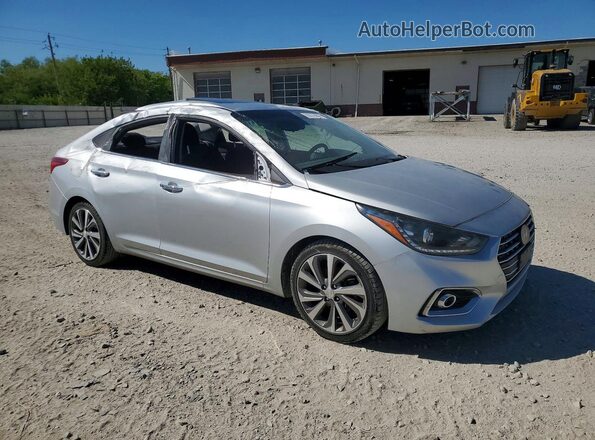 3KPC34A39KE057702 2019 HYUNDAI ACCENT Silver Przód prawy
