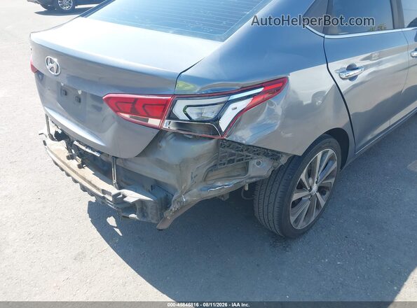 3KPC34A3XKE068627 2019 HYUNDAI ACCENT Серый Вид спереди