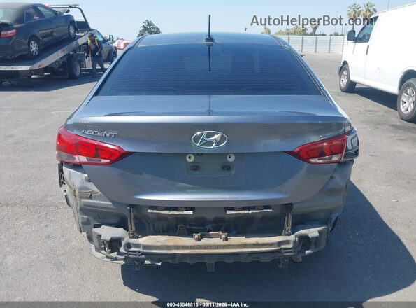 3KPC34A3XKE068627 2019 HYUNDAI ACCENT Серый 