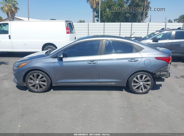 3KPC34A3XKE068627 2019 HYUNDAI ACCENT Серый Панорамный вид салона 360°