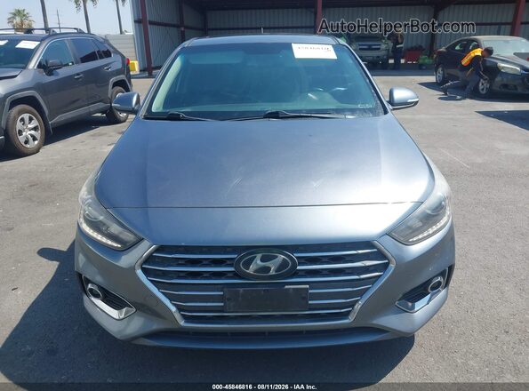 3KPC34A3XKE068627 2019 HYUNDAI ACCENT Серый Вид щитка приборов