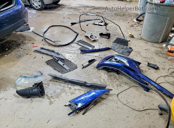 3KPC34A61ME136584 2021 HYUNDAI ACCENT Blue Engine compartment view